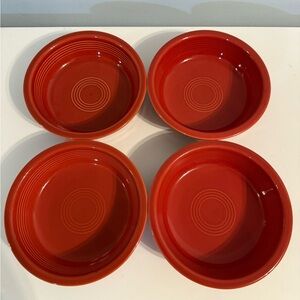 Discontinued paprika fiesta ware cereal / pasta bowls